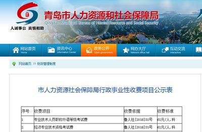青岛市人力资源和社会保障局官网,青岛市人力资源和社会保障局电话