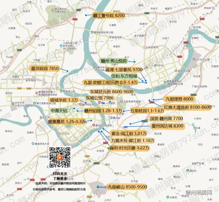 赣州房价2022,赣州房价2023年最新房价走势图